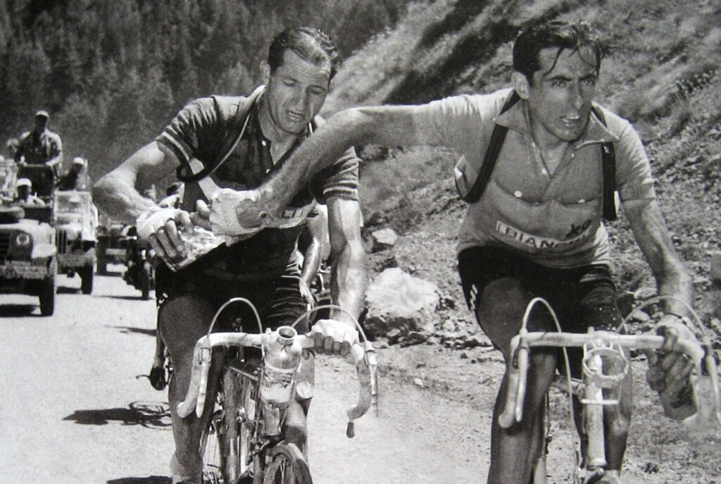 Gino Bartali e Fausto Coppi