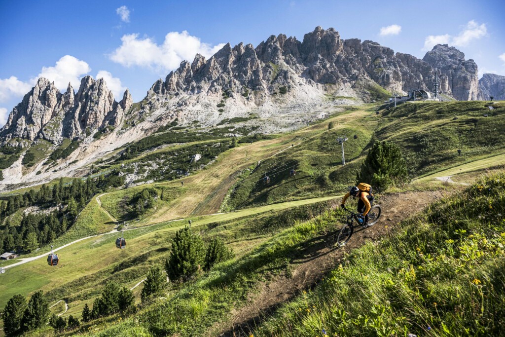 Val Gardena in bicicletta