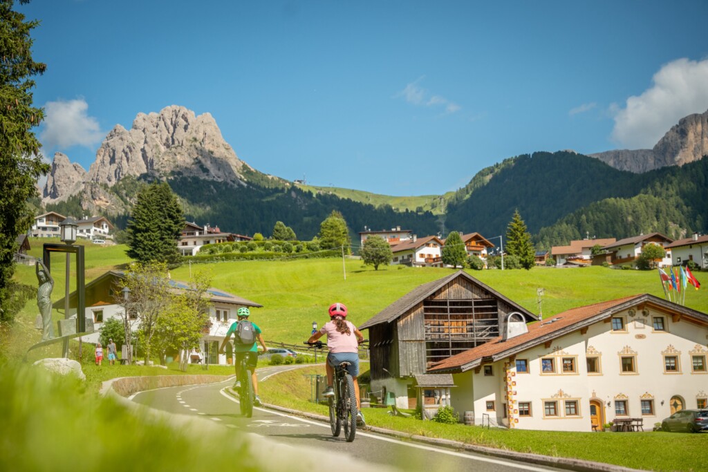 Val Gardena in bicicletta