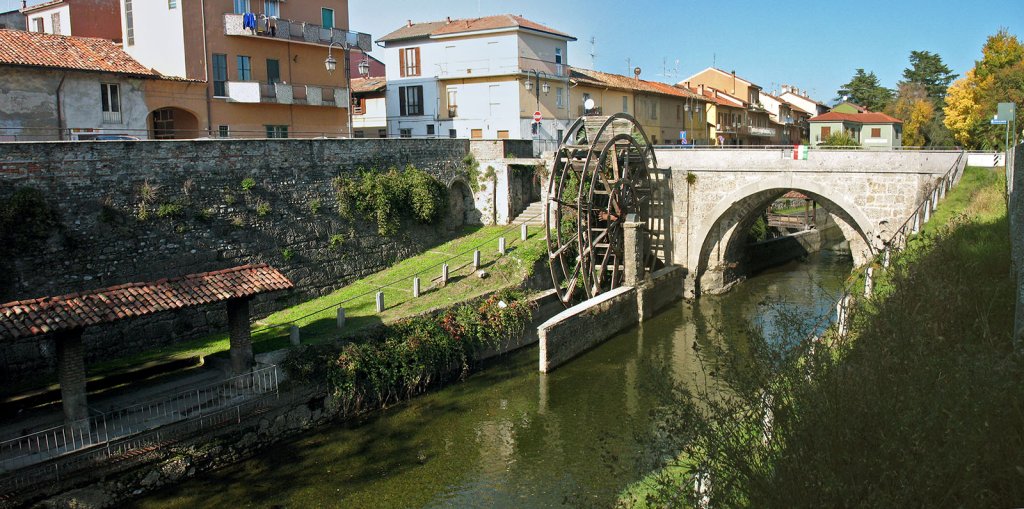 ciclabile canale Villoresi - Groppello d'Adda