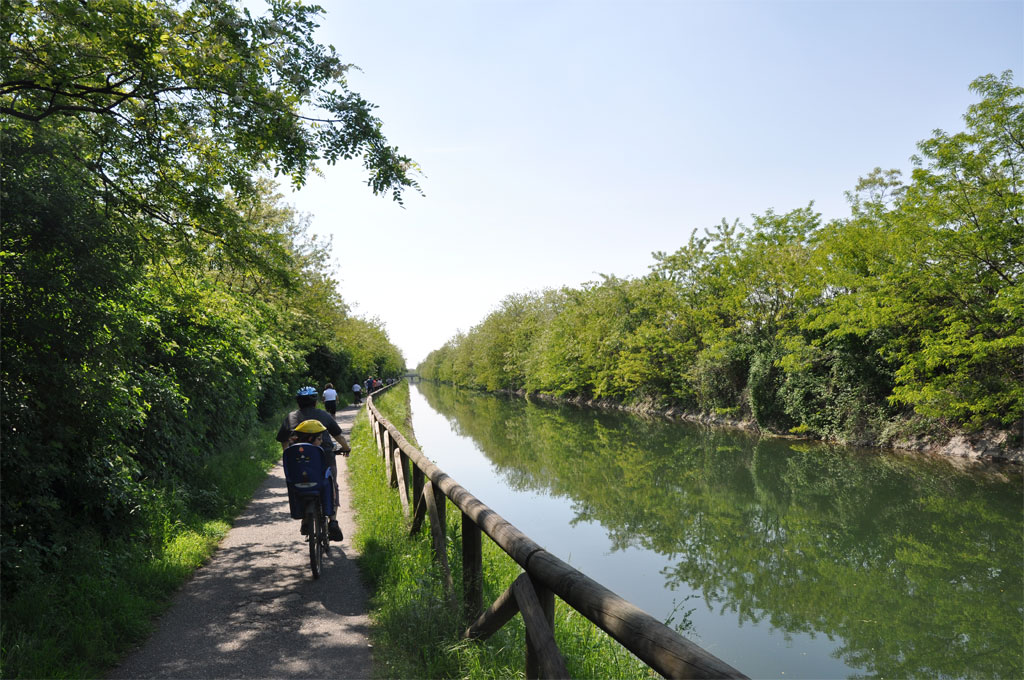 ciclabile canale villoresi