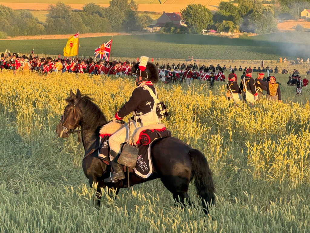 Rievocazione battaglia di Waterloo