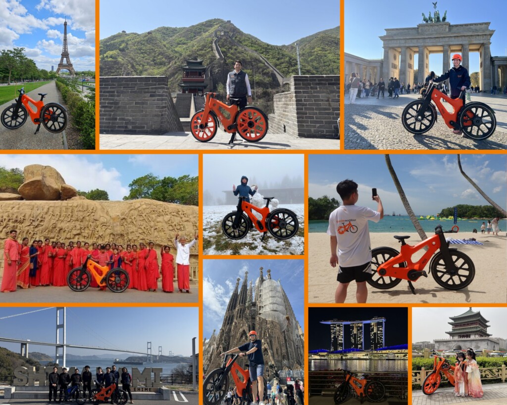 igus bike tour tappe mondiali
