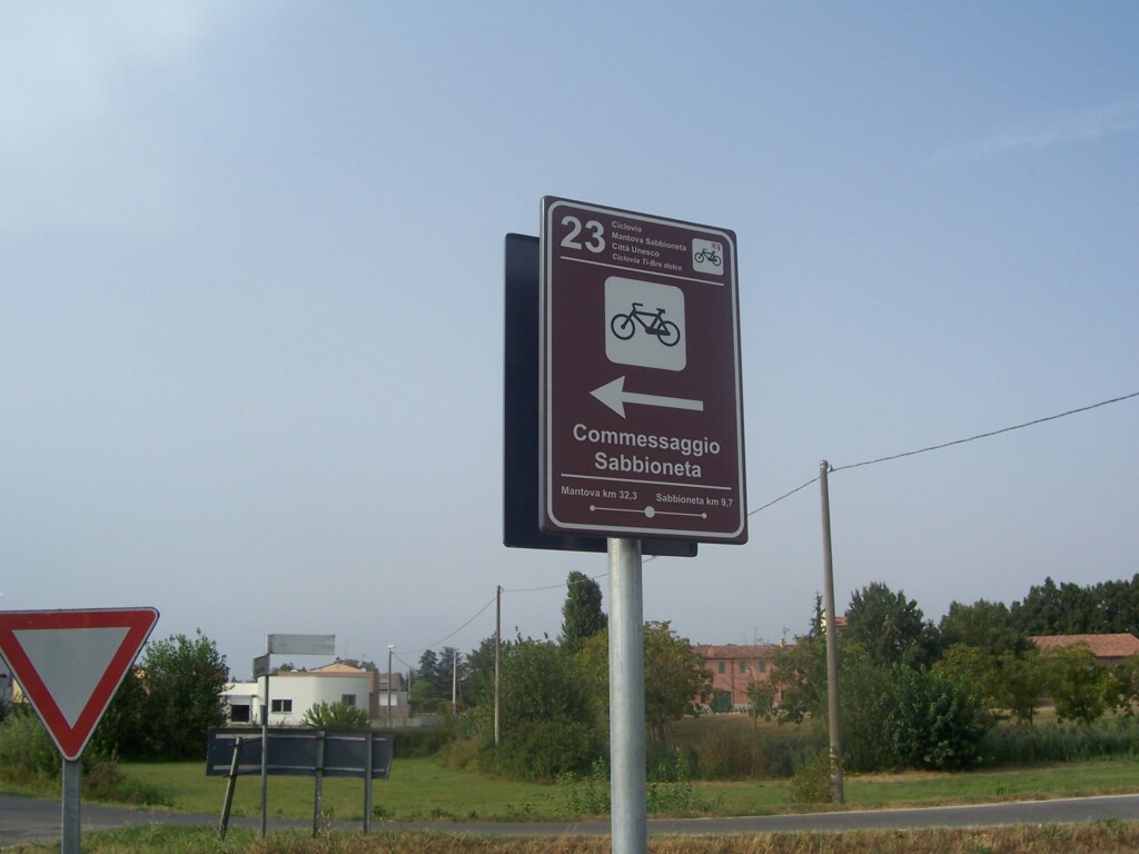 ciclovia mantova sabbioneta