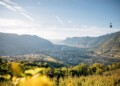 Tirolo in bicicletta - panorama Val Venosta - ph. benjamin pfitscher