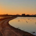 via delle risaie - tramonto in lomellina