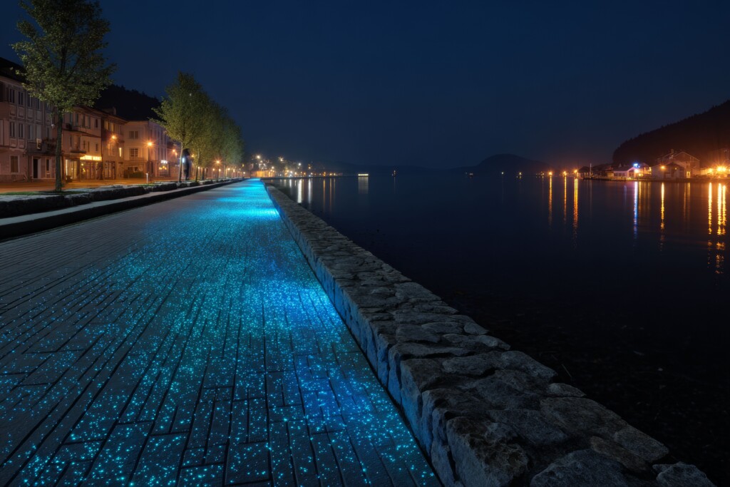 piste ciclabili luminose 