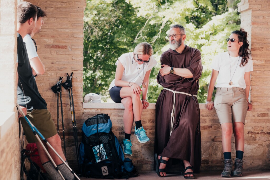 Accoglienza pellegrini Convento Cappuccini San Severino Marche (9°tappa)